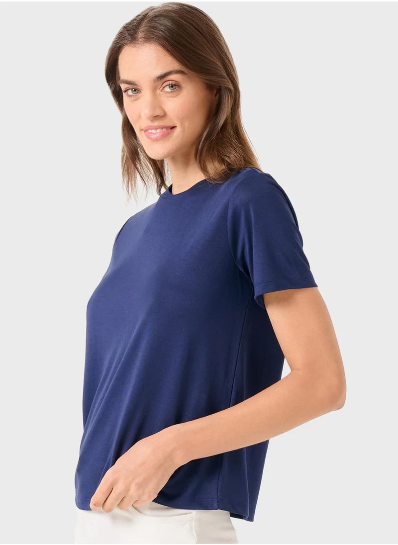 جيمي كي Crew Neck T-Shirt