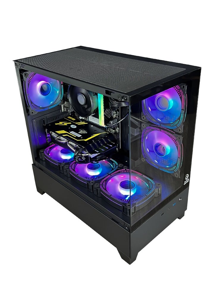Game Sekret Smartpack Gaming PC Bundle - Intel Core i5-13400F Processor | RTX 4060 8GB GPU | 16GB DDR4 RAM | 1TB M.2 NVMe SSD | WiFi/Bluetooth/Win11 Pro | 24" FHD Monitor | Keyboard, Mouse & Headphone Set | Game Sekret Desktop Computer Tower Bundle  - Image 5