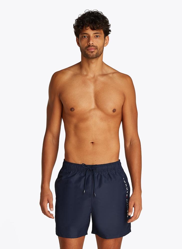TOMMY HILFIGER Medium Length Drawstring Swim Trunks  - Image 1