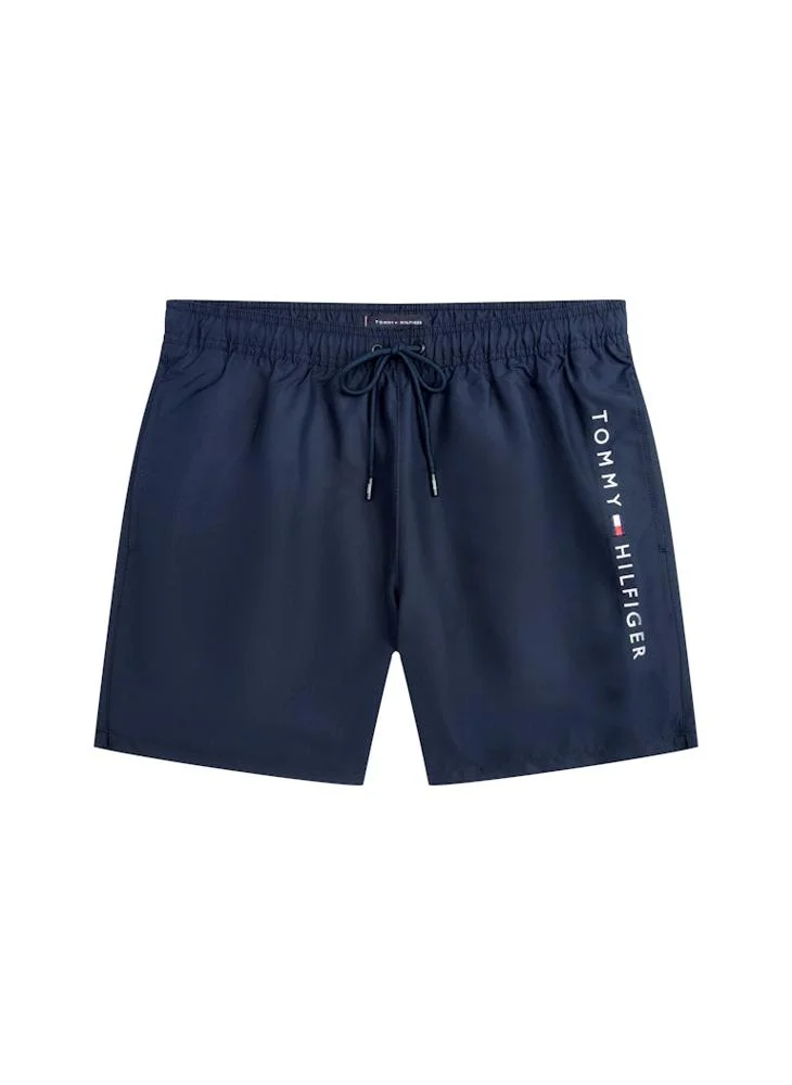 TOMMY HILFIGER Medium Length Drawstring Swim Trunks