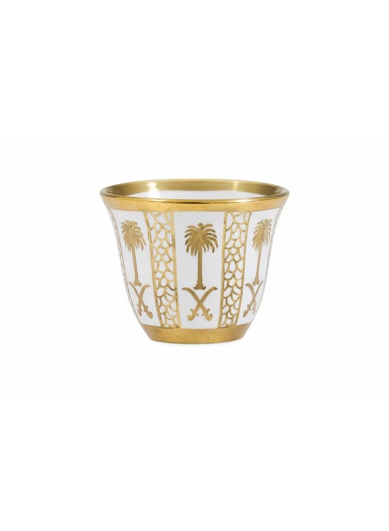 Arabic Coffee Dallah Set with Decorative Cups – Elegant Traditional Design for Serving and Hospitality - Image 2