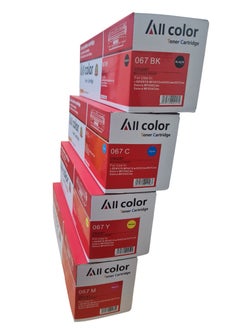 اول كلور خرطوشة حبر متوافقة CRG-067 crg067 067 لطابعات CANON MF654Cdw MF656Cdw MF651Cw MF655Cdw MF657Cdw LBP631Cw LBP633Cdw (مع شريحة)  - Image 2