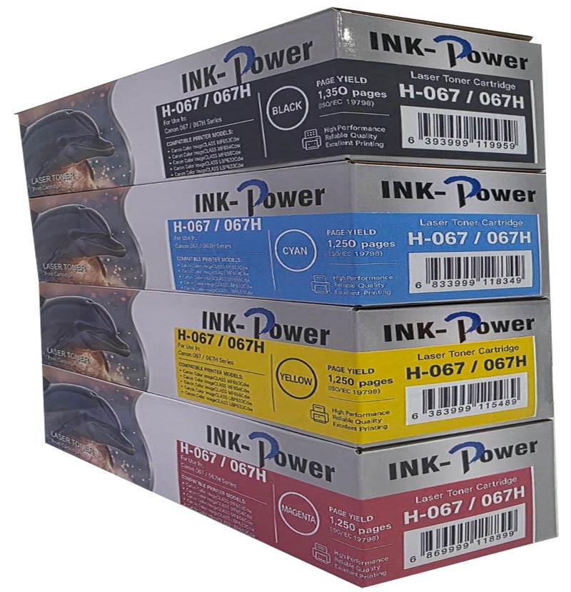 INKPOWER CRG-067 crg067 067 Compatible Toner Cartridge for CANON MF654Cdw MF656Cdw MF651Cw MF655Cdw MF657Cdw LBP631Cw LBP633Cdw (With chip) - Image 5