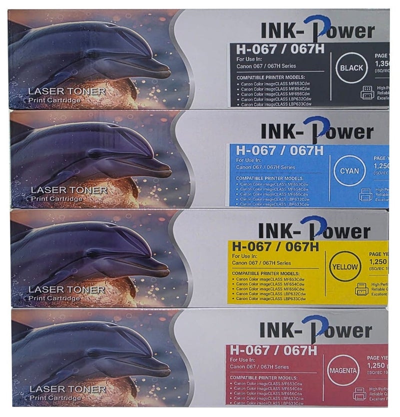 INKPOWER CRG-067 crg067 067 Compatible Toner Cartridge for CANON MF654Cdw MF656Cdw MF651Cw MF655Cdw MF657Cdw LBP631Cw LBP633Cdw (With chip) - Image 2