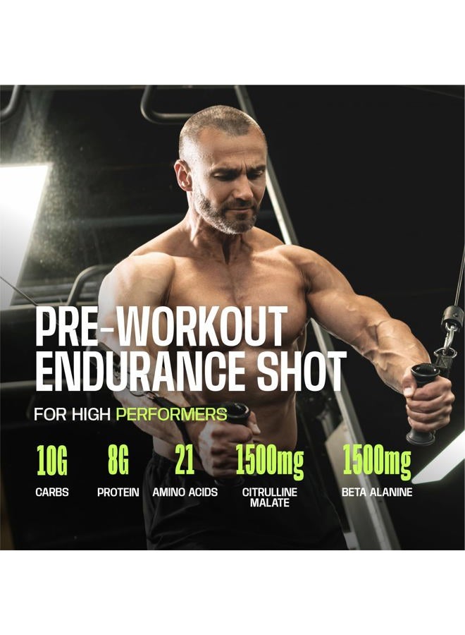 Frog Fuel Ultra Energy Gel & Pre Workout Shot with 1500mg Beta Alanine, Electrolytes 8g Protein Nano-Hydrolyzed Grass Fed Collagen, 10g Carbs, Gluten Free, Fat Free, Berry, 1.2 oz Packets, 24 Pack - Image 4