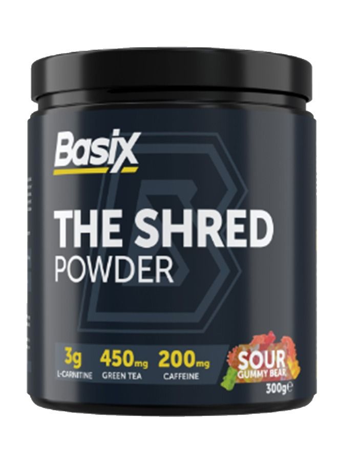 Basix Exclusive Bunde Offer - Basix The Shred Powder - Sour Gummy Bear 300G and Pure Creatine Unflavored 500 Gm - Image 2