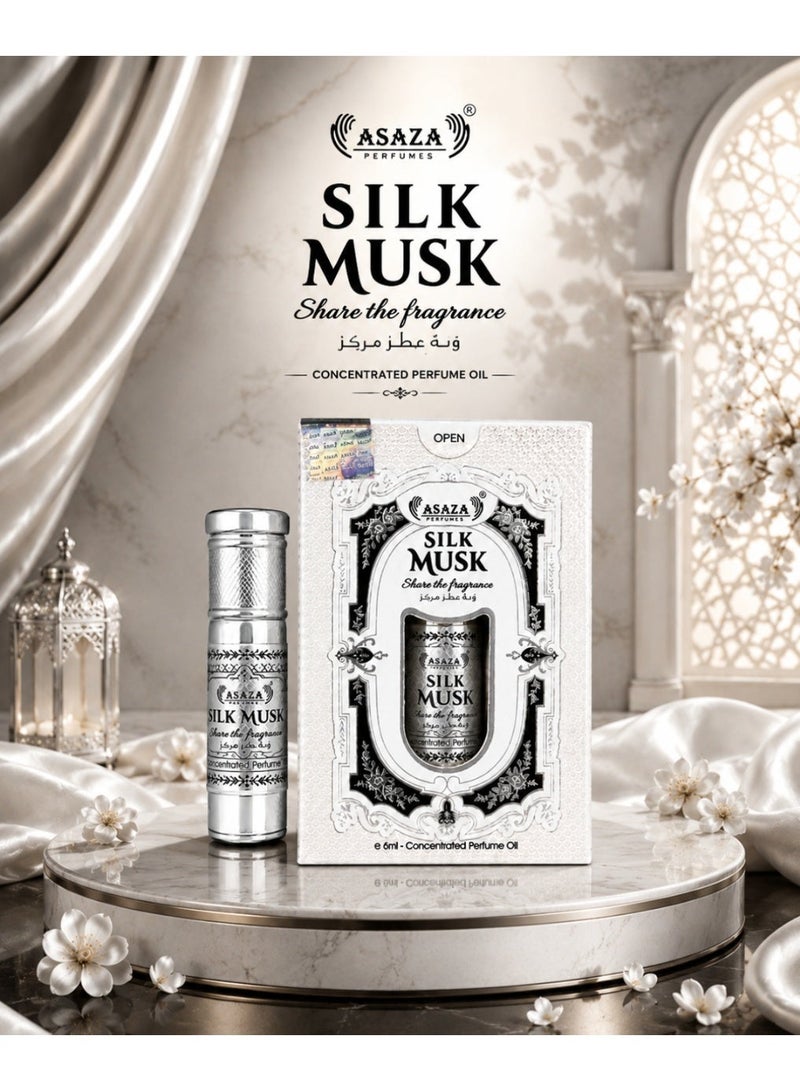 ASAZA PERFUMES SILK MUSK PACK OF 6 - Image 5
