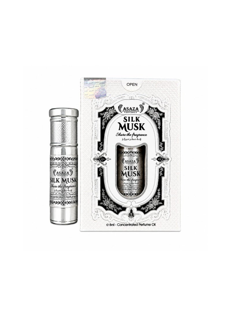 ASAZA PERFUMES SILK MUSK PACK OF 6 - Image 2
