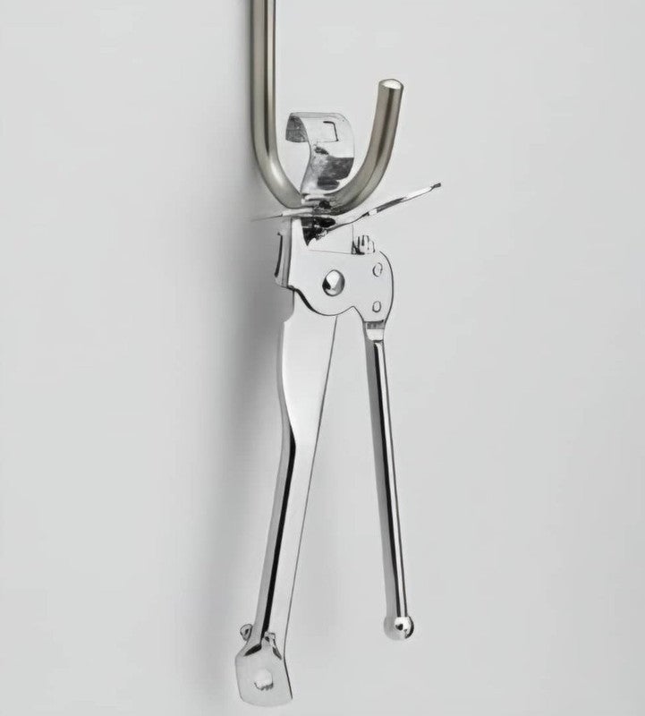 Durable stainless steel manual can opener - opens all types of cans with ease. - Image 4