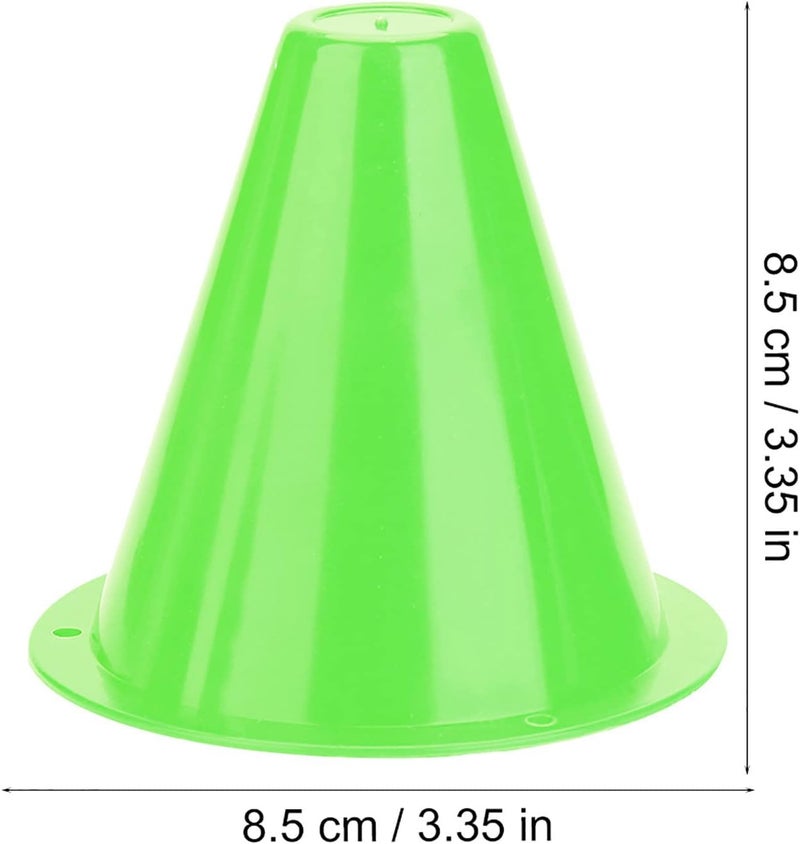 woobles Soccer Training Cone, Agility Soccer Disc Cones Barriers Plastic Marker Holder Sports Accessory (10pcs) - Image 4