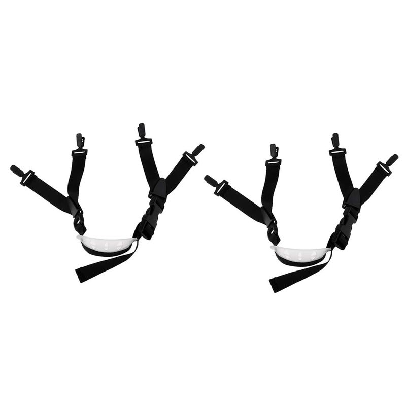 klarako 2 Pieces Professional 4Point Chin Strap with Chin Cup For Hardhat Hard Hats Helmet - Image 1