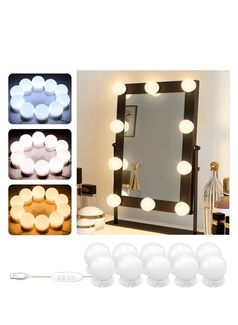10 Dimmable LED Vanity Mirror Light Bulb White - Image 5