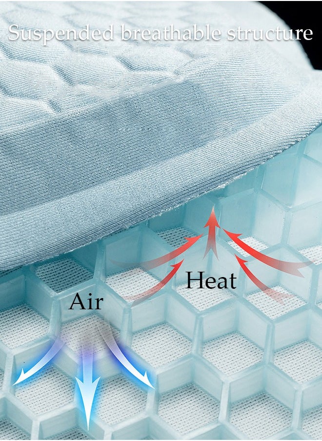 Car seat Cushion for Gel Seat Cushion, Cooling Seat Cushion with Non-Slip Office Chair Gel Seat Cushion Home Wheelchair Seat Cushion Soft and Breathable Fits Car, SUV, Pickup Truck