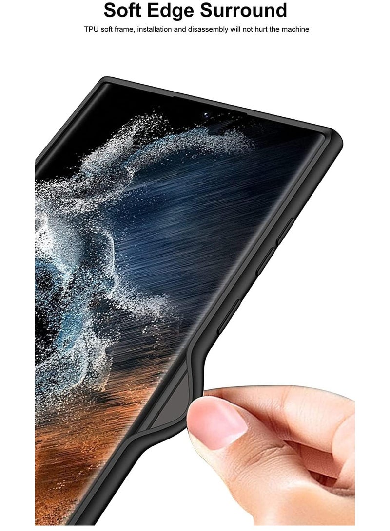 ELTRAZONE ELTERAZONE Compatible S22 Ultra Case, Skin Touch Silicone Gel Rubber, Soft, Sleek Protection,Slim Fit Full Body Shockproof Protective Phone Cover for Samsung Galaxy S22 Ultra (6.8 Inch)(2022)(Green) - Image 5