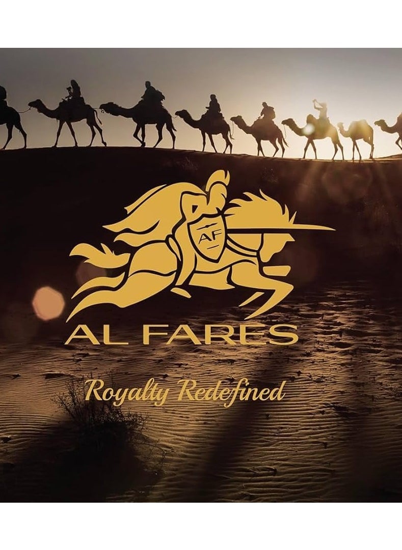 Al Fares Al Faris Desert Musk Perfume Spray for Men 250ml  - Image 2