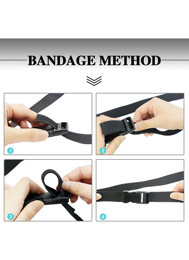 DIY Crafts DIY Crafts 4 Piece 2 Inches 1 Kit DIY Strap 2 Plastic Buckles Flat Side Release Buckles and Triglides with One Spool 5 Yards 2 Inch Wide Polypropylene Webbing 1 Kit DIY Strap 2 Nylon  - Image 3