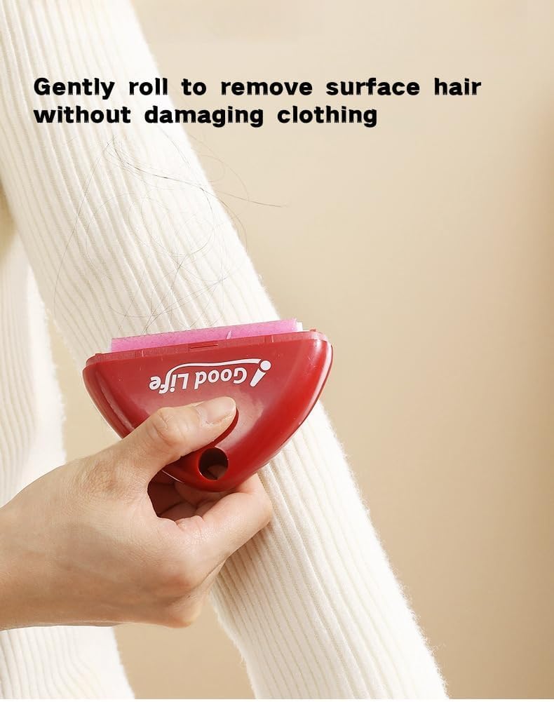Aputue Reusable Lint Remover, 2Pcs Washable Fabric Shaver with Ergonomic Handle, Efficient Lint Remover for Clothes, Sofa, Curtains and Pet Hair Removal - Image 3