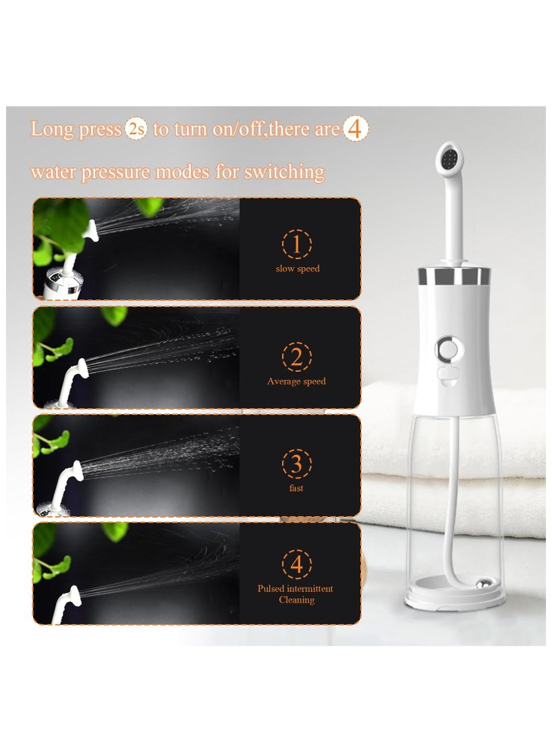 SOLARAE Electric Portable Bidet, Portable Bidet for Travel, 1 Nozzles Bidet Rechargeable, Level 4 Mode for Personal Cleaning, Indispensable for Soothing Postpartum, Infant, Hemmoroid and Perineal Care - Image 5