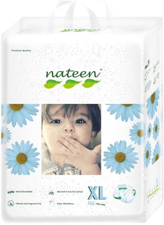 nateen Premium Care Baby Diapers,Size 5 (12-25kg),X-Large,56 Count Diapers,Super Absorbency,Natural Breathable Baby Diapers.  - Image 1
