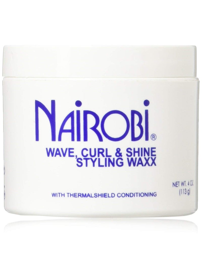 Nairobi Curl and Shine Styling Wax for Unisex 4 Ounce