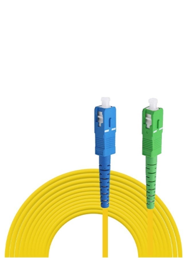 كيبل فايبر بصري SC APC إلى SC UPC أحادي النمط Simplex – من 1 متر إلى 100 متر - Image 2