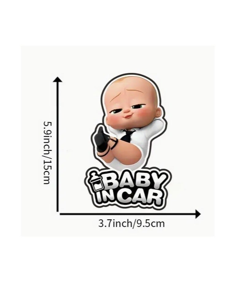 راين ملصقات الفينيل للسيارات والشاحنات وأجهزة الكمبيوتر المحمولة - تصميمات كرتونية وحيوانية مقاومة للماء، ملصقات مقاومة للخدش للنوافذ والمصدات وخزانات الوقود - ملحقات سيارة متينة ذاتية اللصق - Image 2