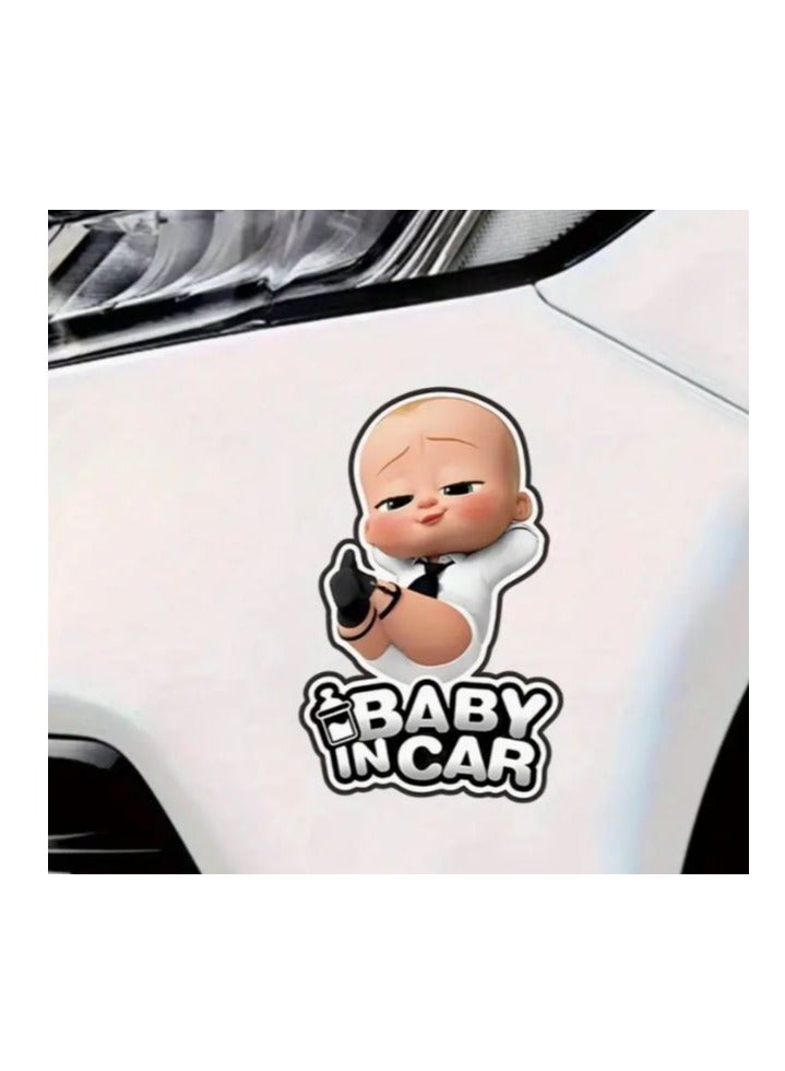 راين ملصقات الفينيل للسيارات والشاحنات وأجهزة الكمبيوتر المحمولة - تصميمات كرتونية وحيوانية مقاومة للماء، ملصقات مقاومة للخدش للنوافذ والمصدات وخزانات الوقود - ملحقات سيارة متينة ذاتية اللصق - Image 4