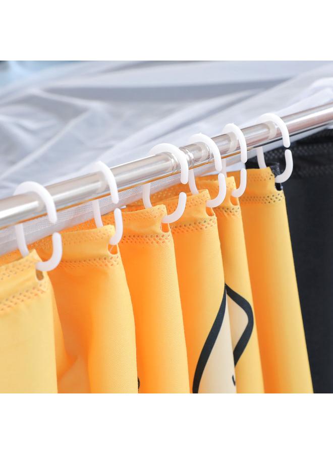 Bluejw Strong Shading Network Popular College Student Bed Curtain Mosquito Net Three-door Zipper Dormitory Cute Cartoon Wall Cloth Upper And Lower Bunk Yarn - Image 5