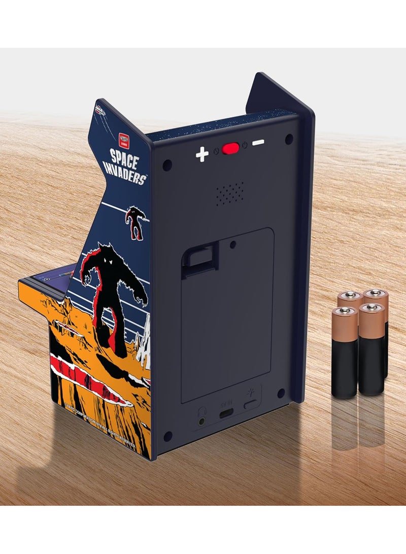 My Arcade Space Invaders Micro Player: 6.75" Mini Arcade Machine, Fully playable Video Game Collectible - Image 3