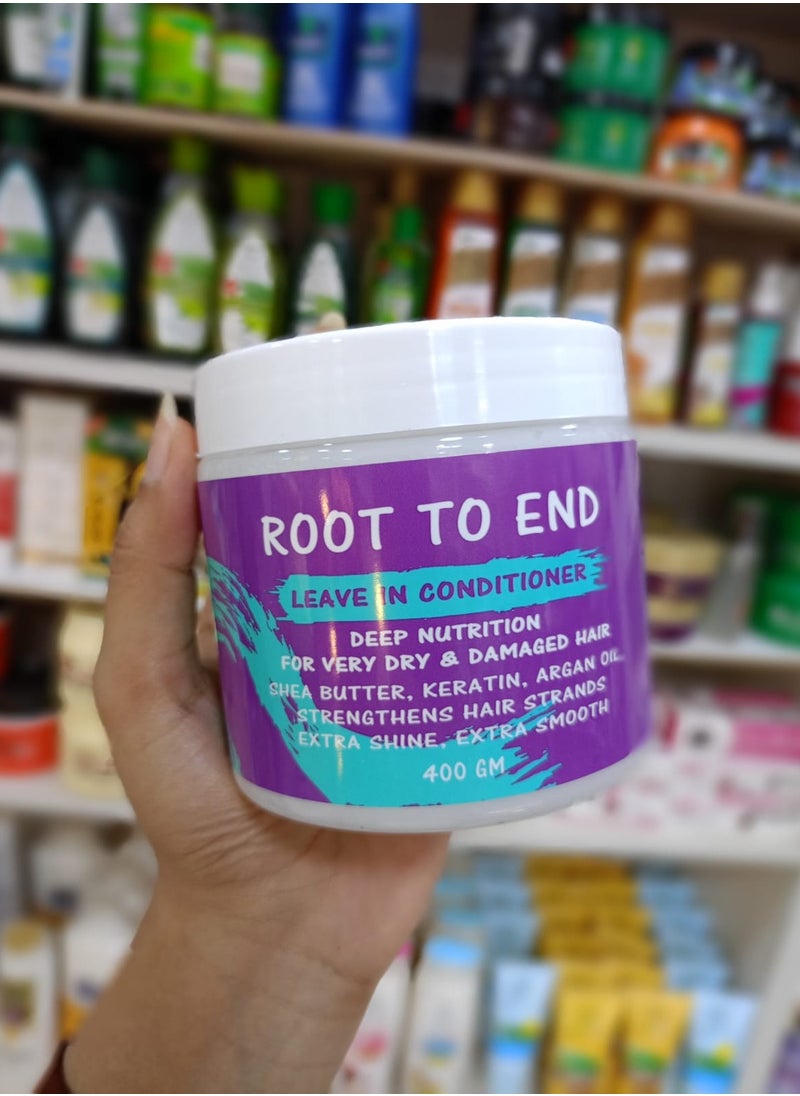 ROOT TO END - Root To End Conditioner For Dry And DAmaged HAir 400ml - Image 1