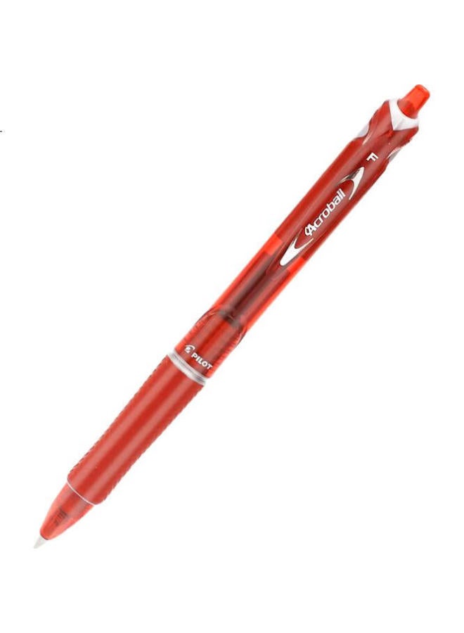Pilot Acroball Retractable Ballpoint Pen Bpab-15F 0.7Mm Red 6-Pack - Image 3