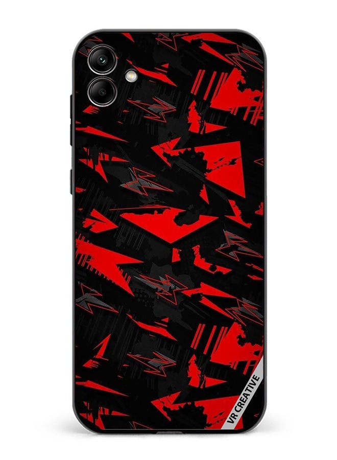 VR CREATIVE Protective Case Cover For Samsung Galaxy A04 Abstract Design Multicolour - Image 1