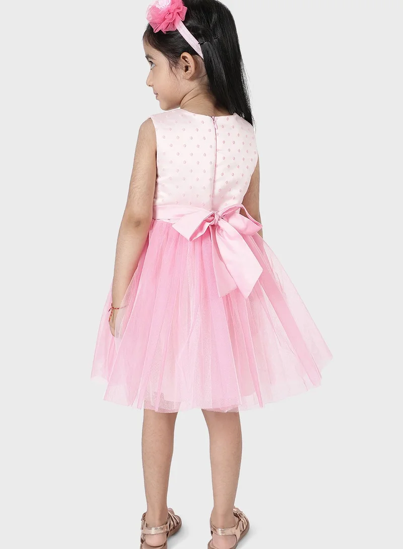 A Little Fable Kids Shimmer Unicorn Dress