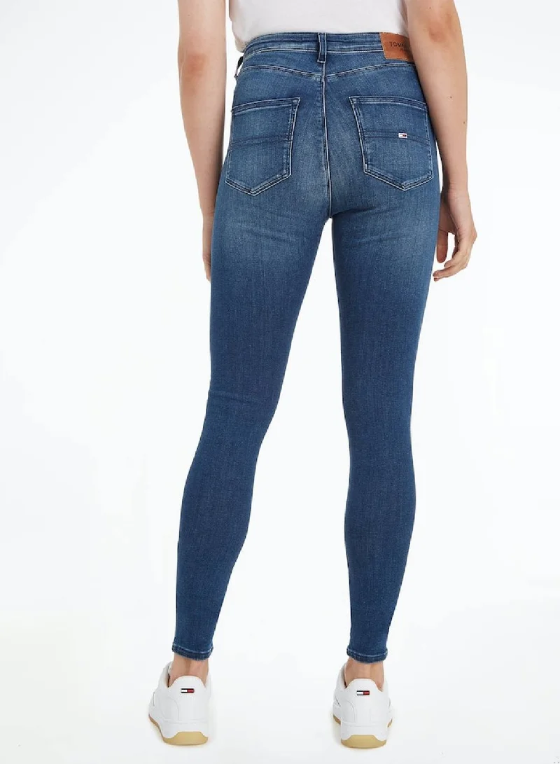 TOMMY JEANS Sylvia High Rise Super Skinny Fit Jeans