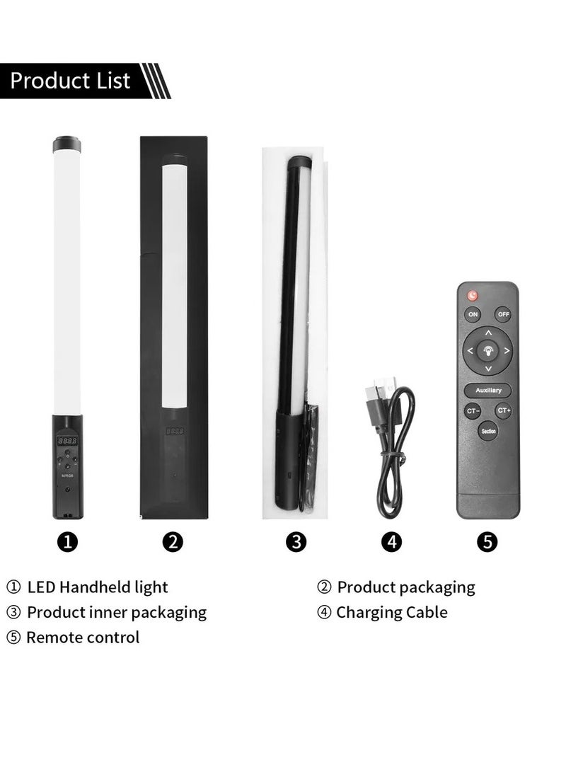 Jmary Jmary FM-128 RGB Led Light Waterproof Lighting Bar With OLED Display Indicator - Image 4