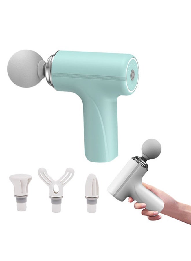 موكوم مسدس تدليك احترافي بتقنية الذكاء الاصطناعي – 6 مستويات سرعة (1800-3500 دورة في الدقيقة) | جهاز تدليك الأنسجة العميقة فائق الهدوء (35 ديسيبل) | بطارية قوية 2400 مللي أمبير تدوم حتى 6 ساعات | 4 رؤوس للتدليك | استرخاء العضلات وتخفيف الألم | تصميم خفيف ومحمول مع شحن USB-C | تقنية ذكية، حماية من السخونة، إيقاف تلقائي | الهدية المثالية للرياضيين ومحبي اللياقة - Image 1