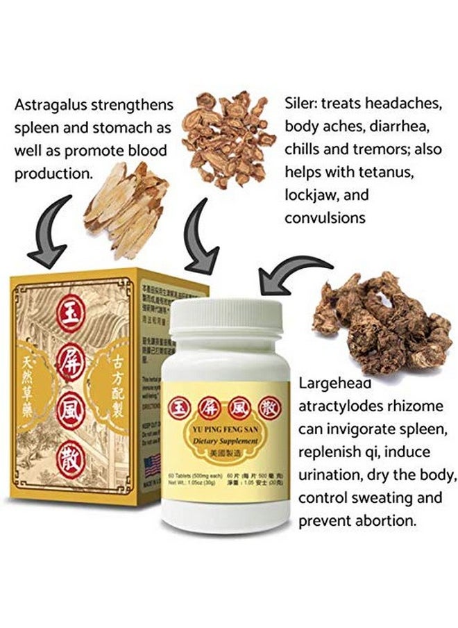 Astralgus Combo :: Yu Ping Feng San :: Herbal Supplement For Immune System And General Health :: Made In Usa