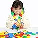 KUTOI 70 Pcs Montessori Lacing Threading Toy Geometric Shaped Large Beads for Kids Crafts Preschool Activities and Daycare Toys Autism Learning Materials and Fine Motor Skills Toys for 3 4 5 6 Year Old - Image 3