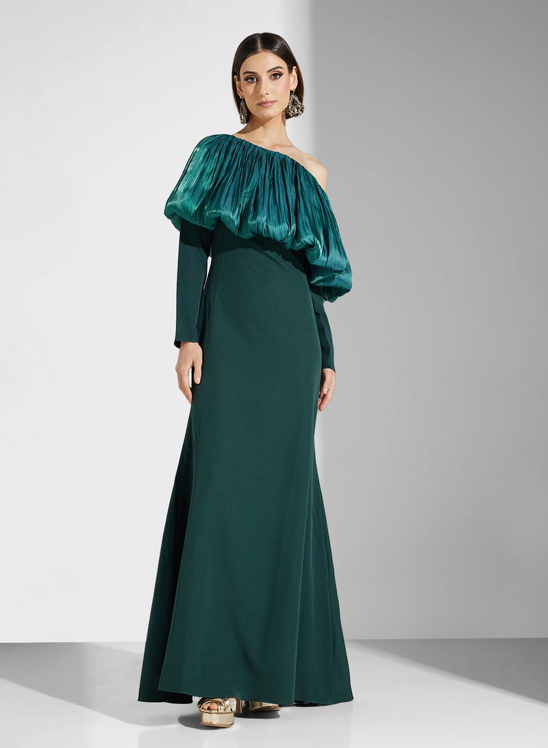 Namshi x Off-Shoulder Evening Dress - Image 5