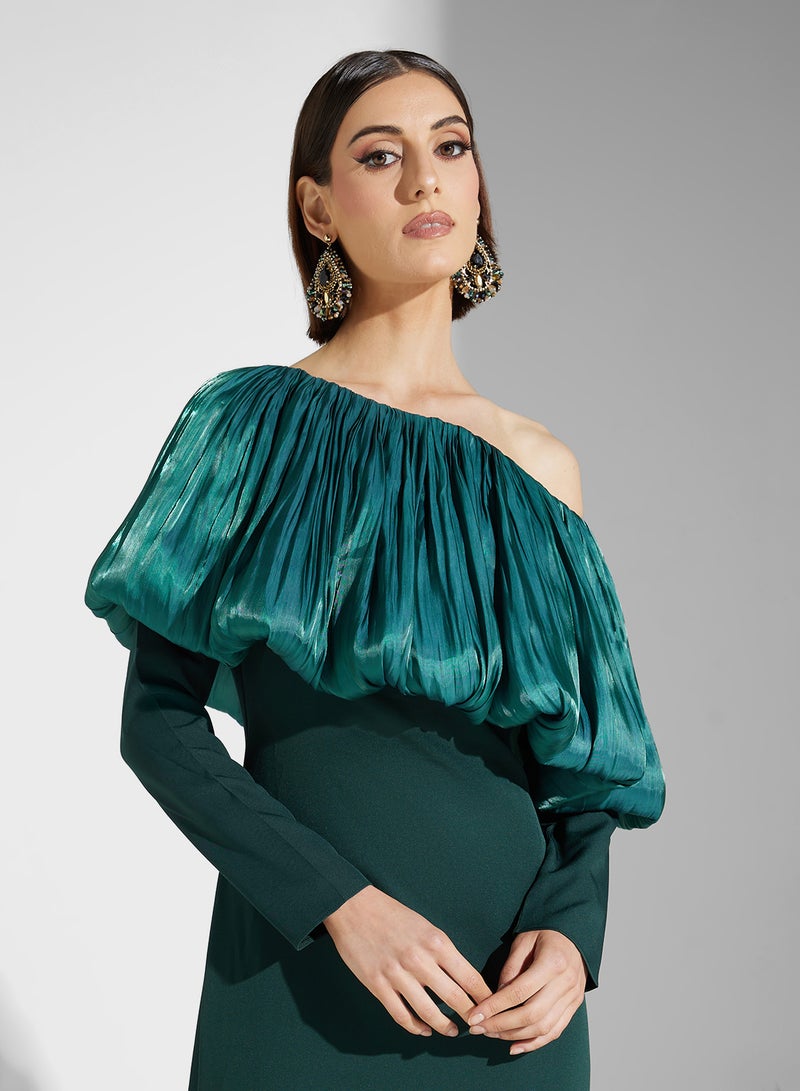 Namshi x Off-Shoulder Evening Dress - Image 3