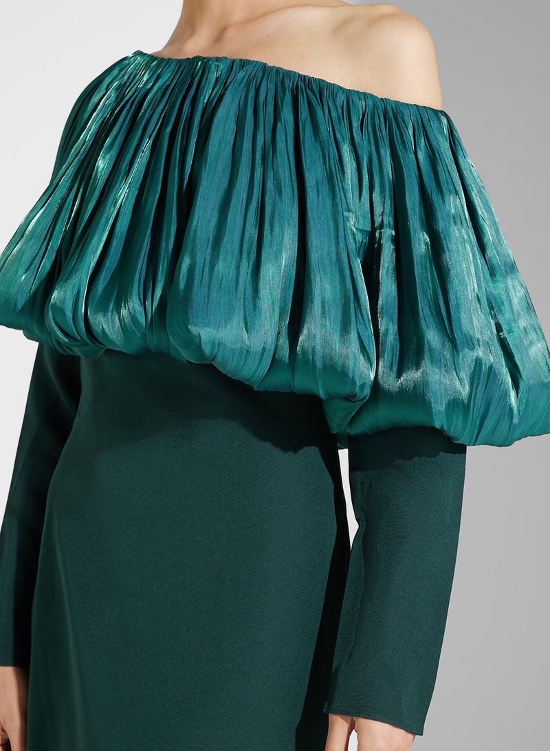 Namshi x Off-Shoulder Evening Dress - Image 4