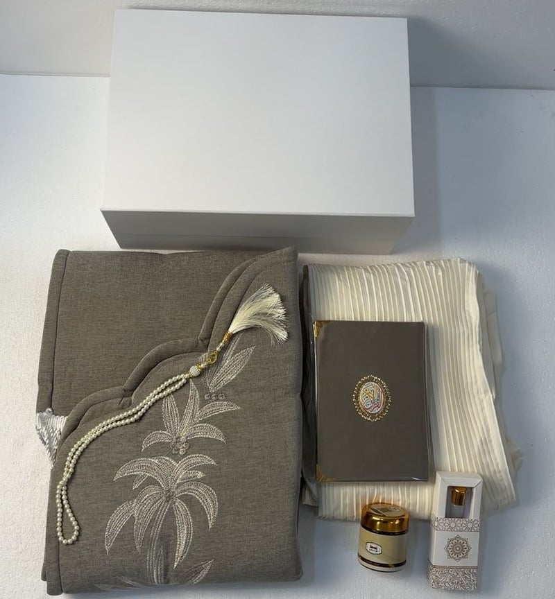 Royal Serenity Carpet Package with a spiritual arrangement inside a luxurious box - Image 1