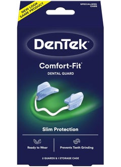 Dentek Comfort-Fit Dental Guards For Nighttime Teeth Grinding, 2 Count  - Image 1