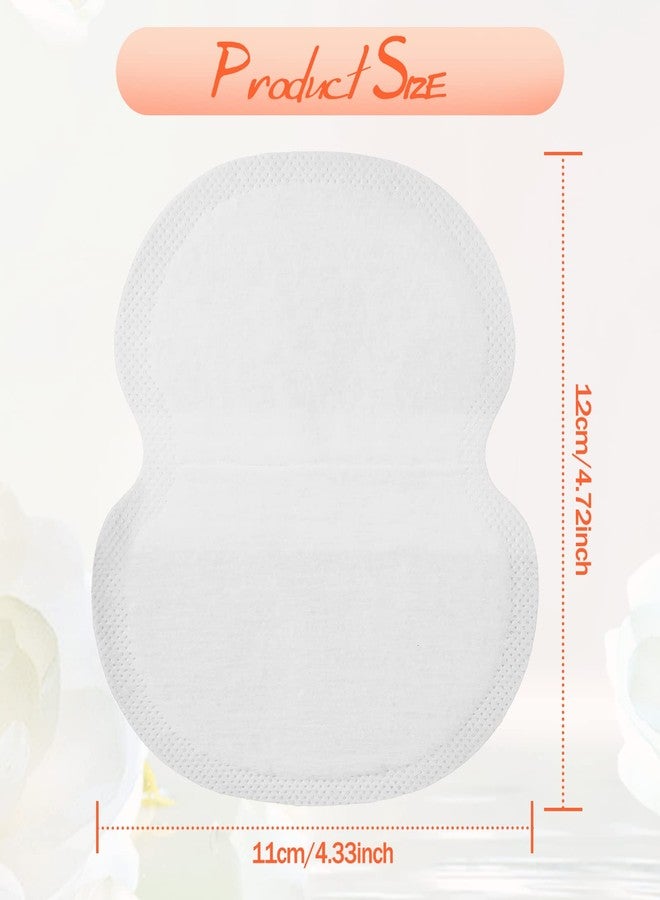 Zhanmai 120 Pcs Underarm Sweat Pads for Women Men Armpit Disposable Non Visible Unflavored Sweat Pads Comfortable Adhesive Dress Shields Armpit Protection Guards - Image 2