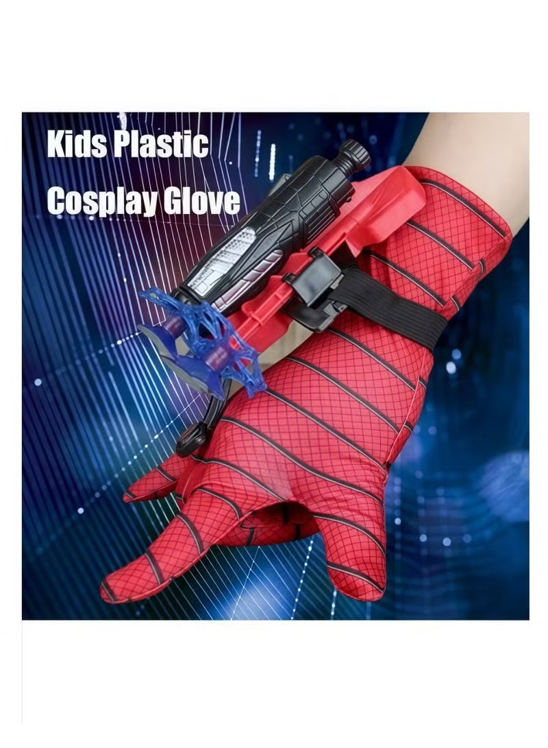 RAKAY Spider Man Mask，Spider Man launcher, superhero wrist launcher, role-playing toys，Six piece set, Superhero Costume Role Play Gift for Boys Girls - Image 5