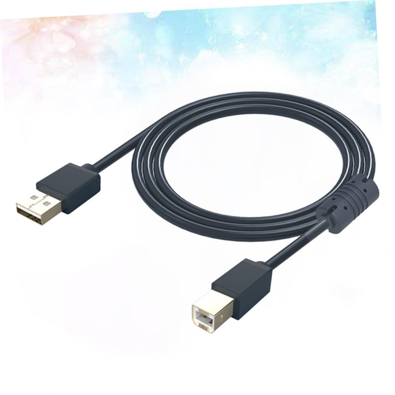 USB 2.0 Printer Cable Male to Male 3 Meters Data and Charging Cord for Printers Compatible Models High-Speed Transfer Black - Image 5