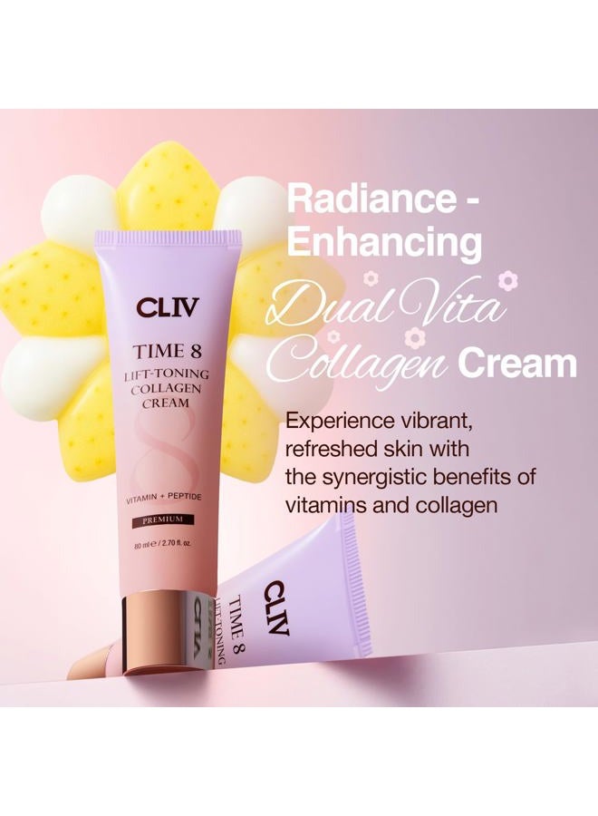 CLIV Time 8 Lift Toning Collagen Cream - Image 2