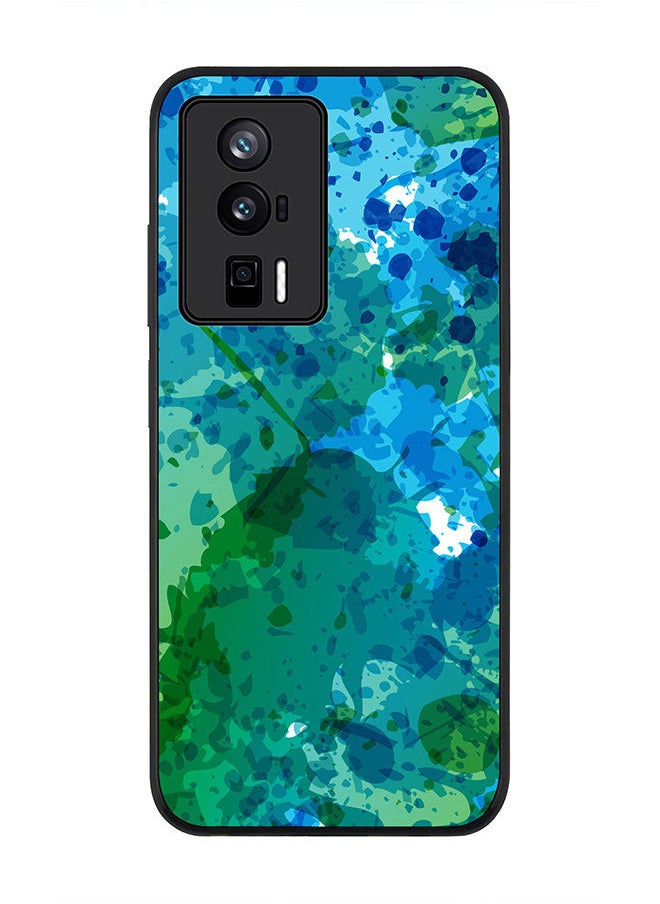 Stylizedd Rugged Black edge case for Xiaomi Poco F5 Pro 5G / Xiaomi Redmi K60 / Xiaomi Redmi K60 Pro Slim fit Soft Case Flexible Rubber Edges Anti Drop TPU Gel Thin Cover - Underwater Burst  - Image 1