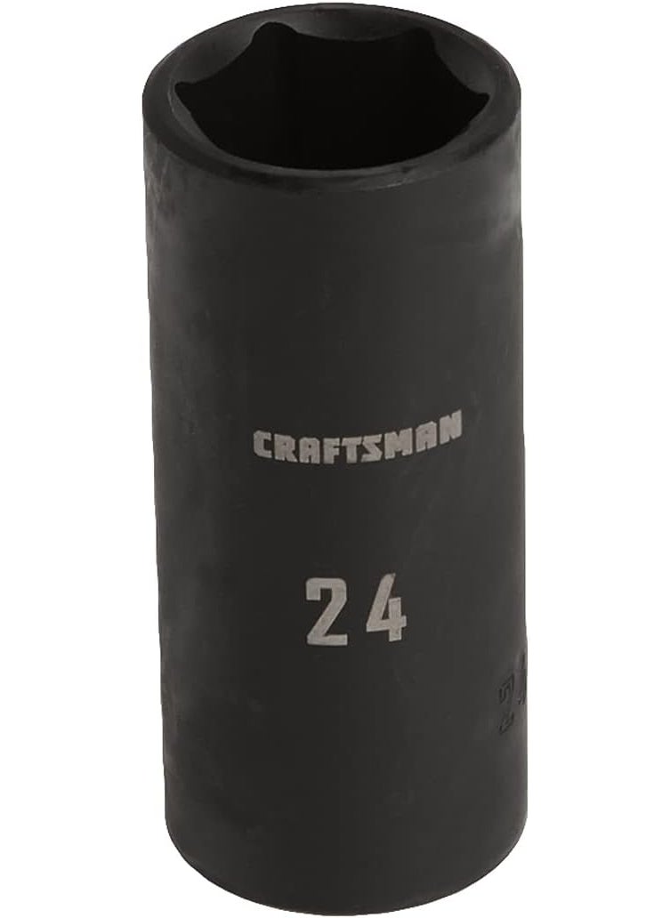 CRAFTSMAN CRAFTSMAN Deep Impact Socket Metric 12Inch Drive 24mm CMMT16086  - Image 4