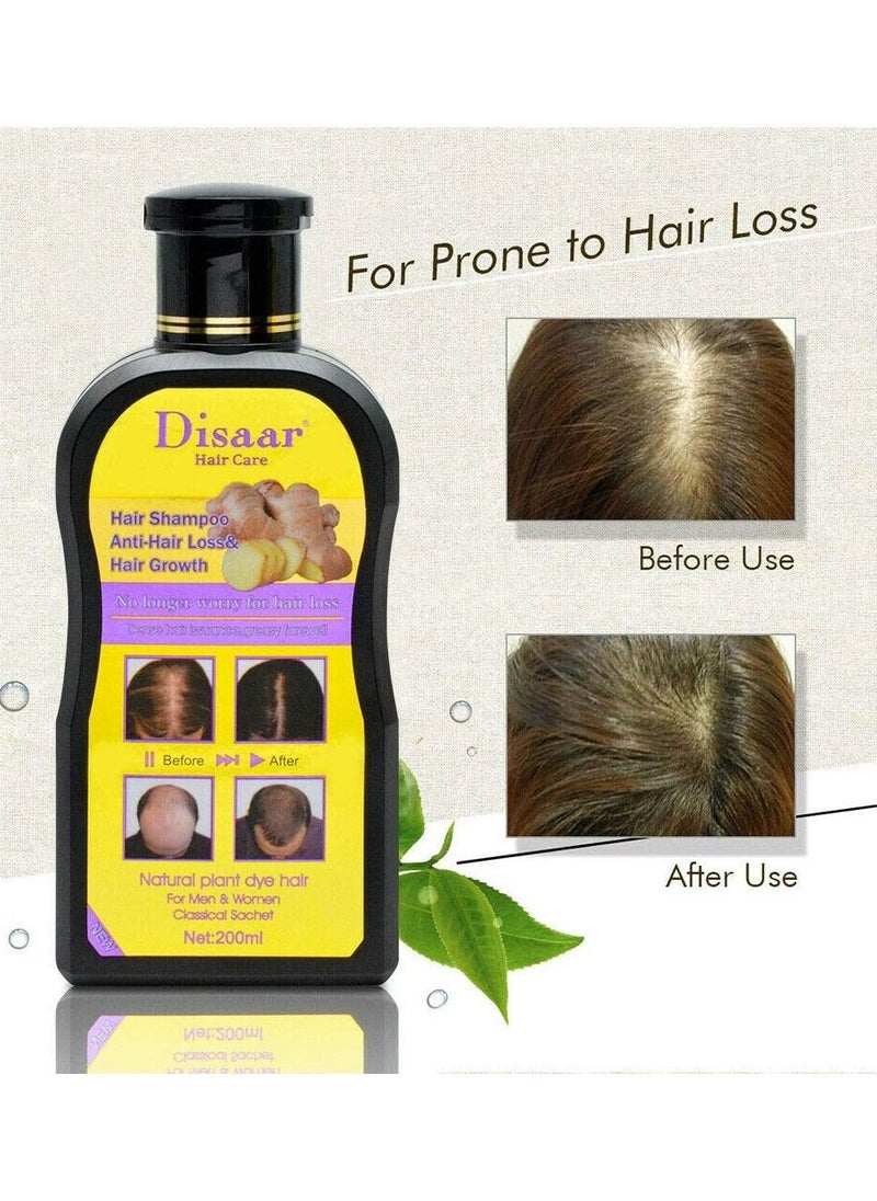 Disaar - Disaar Anti Hair Loss & Hair Growth Shampoo,Oil & Derma Roller Hair Care Kit 3Pcs - Image 1
